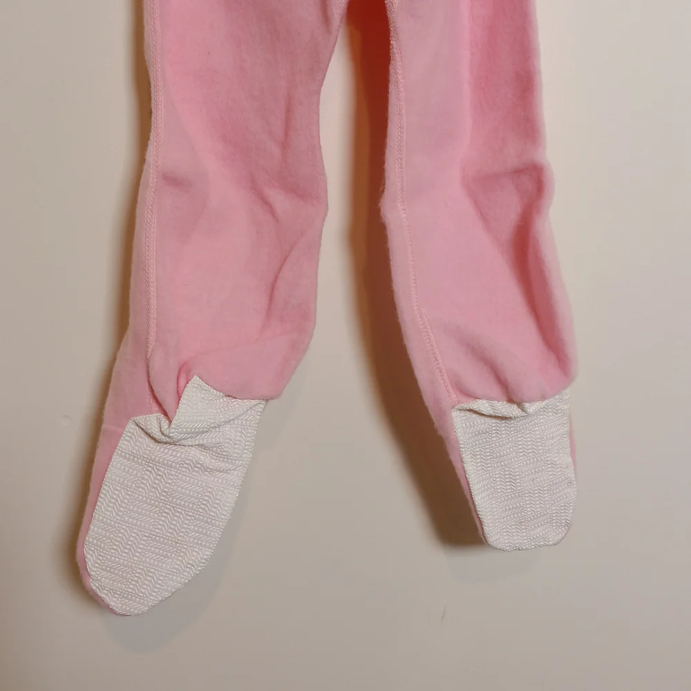 2 NOS VTG Polyester Fleece Blanket Sleepers